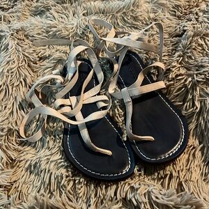 Bernardo Ankle Tie Sandals NEW
